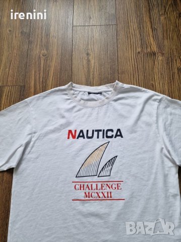 Страхотна  мъжка  тениска NAUTICA размер  L , снимка 3 - Тениски - 40714529