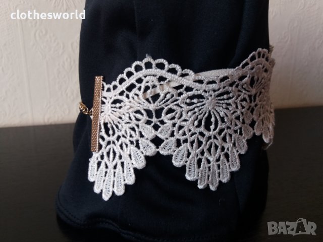 Бяло дантелено колие, снимка 4 - Колиета, медальони, синджири - 40955516