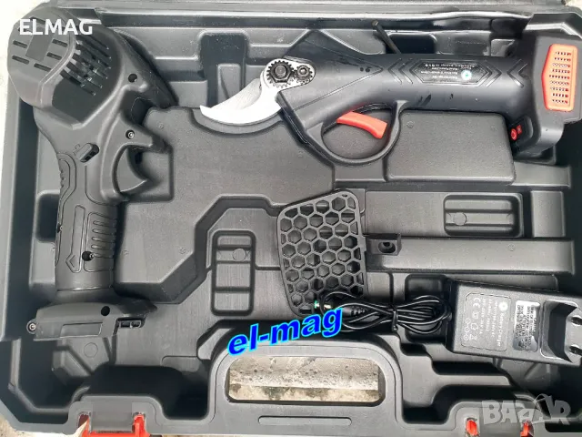 КОМПЛЕКТ 2в1: ЛОЗАРСКА НОЖИЦА и Мини ВЕРИЖЕН ТРИОН, снимка 4 - Градински инструменти - 48060632