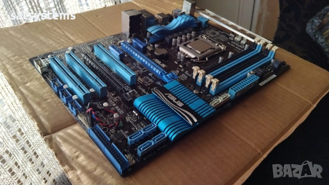 Дънна платка Asus P8H67 Socket LGA1155 CPU+FAN+RAM, снимка 6 - Дънни платки - 53138557