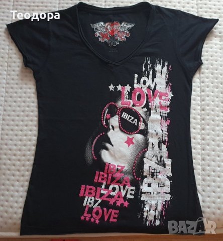 Блуза щампа  Ibiza, снимка 1 - Тениски - 41289813