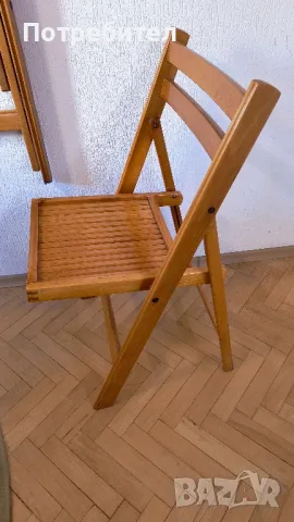 Сгъваеми столове - 8 броя