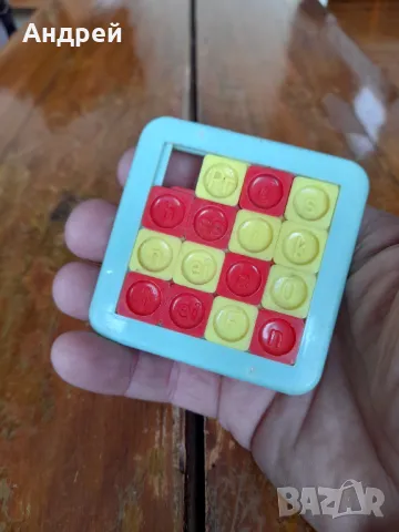 Стара детска игра,плочка за редене,подреждане #12, снимка 3 - Други ценни предмети - 48719709