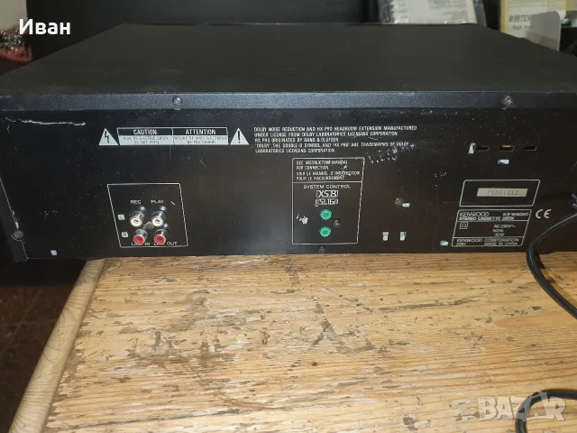 касетен дек KENWOOD KX W4080, снимка 10 - Декове - 55711328