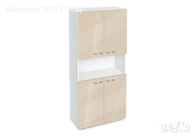 Етажерка Ава 5 с две или четири вратички гланц, снимка 17 - Етажерки - 29557939