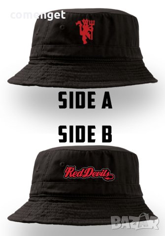 ФЕН футболна шапка идиотка MANCHESTER UNITED / МАН ЮНАЙТЕД - два модела!, снимка 3 - Шапки - 41624139