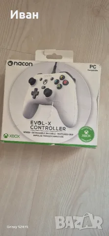 Жичен контролер Nacon EVOL-X за Xbox Series X/S / Xbox One / PC (Бял), снимка 4 - Джойстици и геймпадове - 55967550