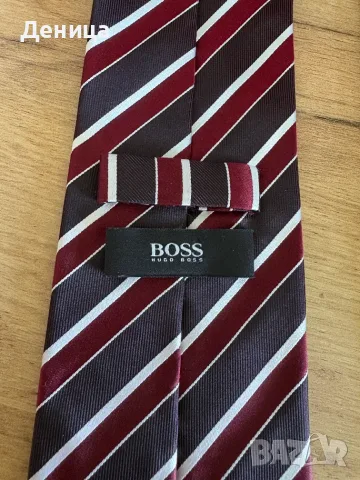 Мъжка копринена вратовръзка Hugo Boss, снимка 2 - Други - 55802972