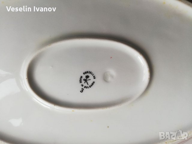 Комплект плато и 10 чинии, снимка 4 - Чинии - 36018798