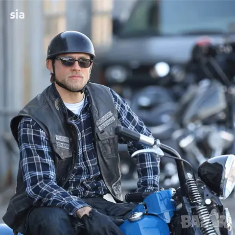 Каска за мотор, скутер, мотопед, тип канче, карбон гланц, снимка 4 - Аксесоари и консумативи - 49476731