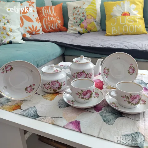 Руски сервиз - порцелан  „Вербилки“, снимка 2 - Сервизи - 50089576