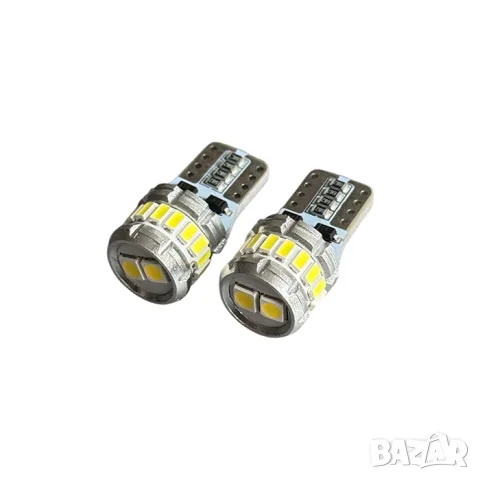 LED крушки T10 18 SMD 12V 2 броя