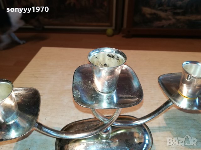 КРАСИВ СВЕЩНИК ОТ ГЕРМАНИЯ 0802221902, снимка 14 - Антикварни и старинни предмети - 35720989