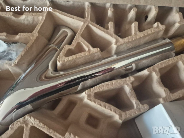 Дизайнерски смесител  AXOR Strack Orgamic от Philippe Starck, снимка 7 - Смесители - 53742272