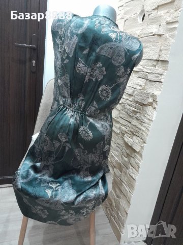 Сатенена дамска рокля, снимка 3 - Рокли - 41549606