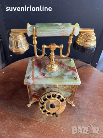 стар колекционерски телефон инокс италиански , снимка 3 - Антикварни и старинни предмети - 52273341