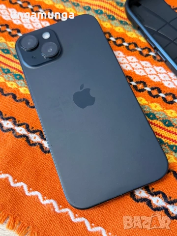 iPhone 15 Black - 128 GB, снимка 7 - Apple iPhone - 53345546