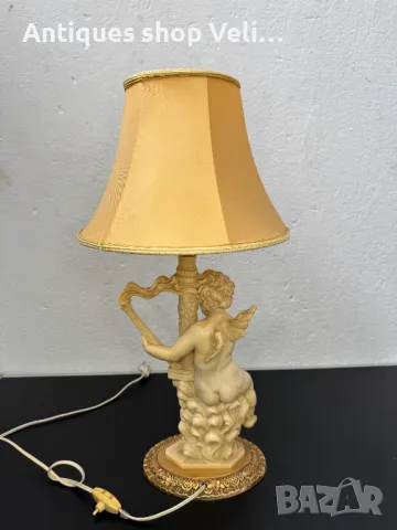 Италианска настолна лампа A. SANTINI №6963 , снимка 4 - Антикварни и старинни предмети - 50432957