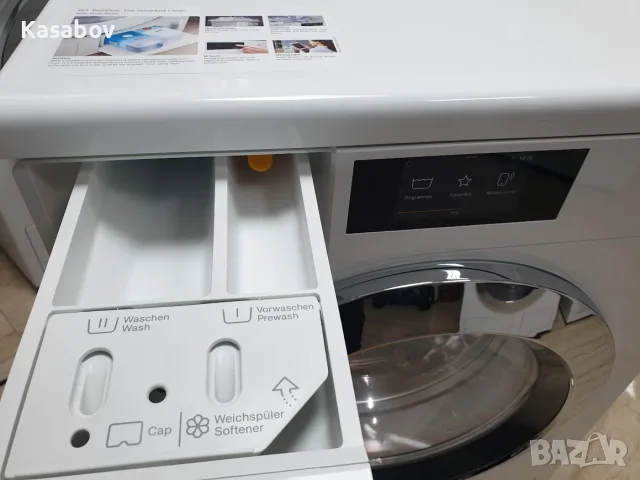 Miele - 9кг - WiFi - TwinDos - Пералня Миеле 12м Гаранция, снимка 6 - Перални - 55956920