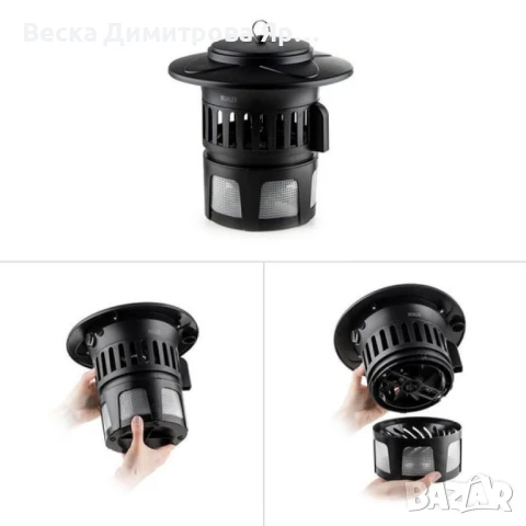 Инсектицидна лампа Muhler, 13W, 60m2, снимка 4 - Друга електроника - 50853482