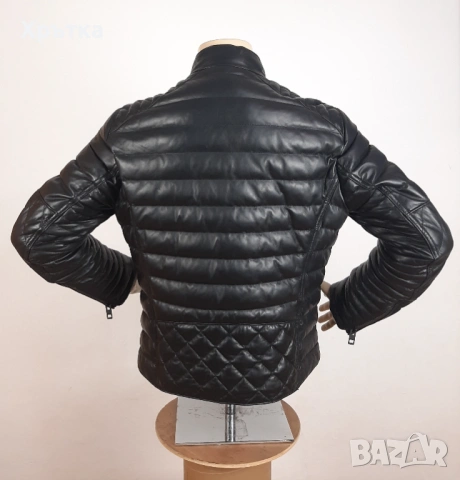 Hugo Boss John In - Оригинално мъжко кожено яке размер 50, 52, снимка 7 - Якета - 53298342