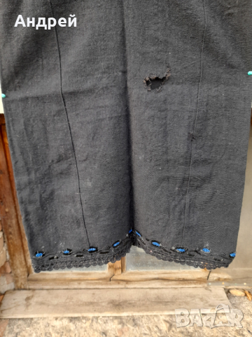 Старинен литак,народна носия #15, снимка 3 - Антикварни и старинни предмети - 44634669