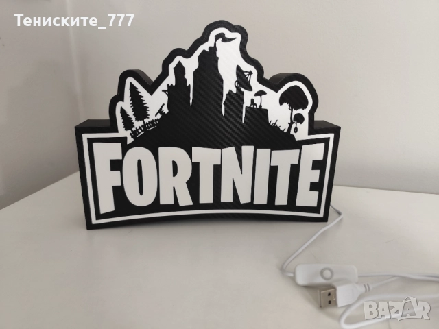 3д лампа Fortnite