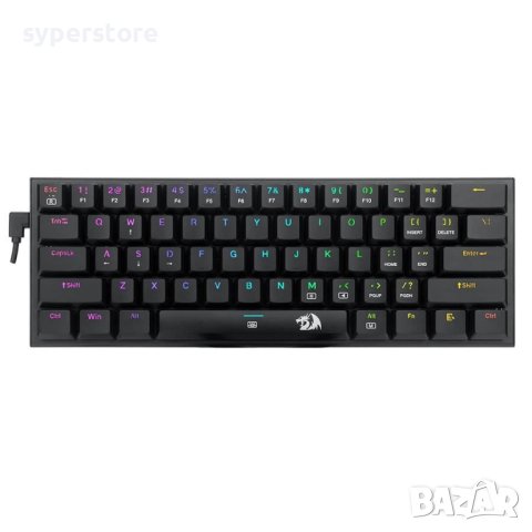 Клавиатура Геймърска USB Redragon Anivia K614 Механична Red Switch RGB подсветка  