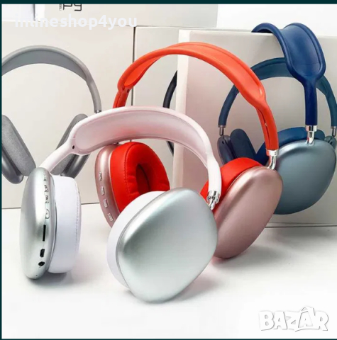 Слушалки, безжични с Bluetooth P9 Max , снимка 8 - Bluetooth слушалки - 44686909