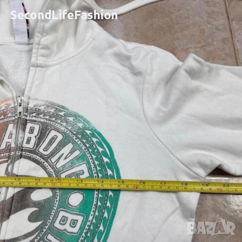 Billabong дамско яке суитшърт с цип Размер S, снимка 4 - Якета - 52461373