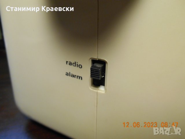 Philips 7250 Radio Flip  Alarm Clock vintage 76', снимка 6 - Други - 41168074