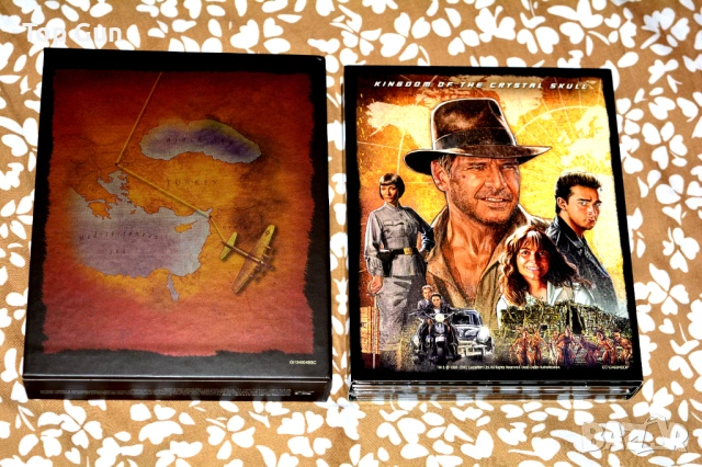 Блу Рей Индиана Джоунс Четирилогия Blu Ray, снимка 3 - Blu-Ray филми - 53221874