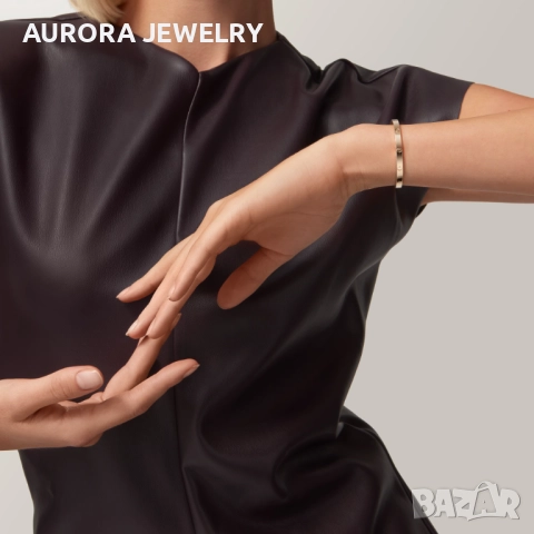 CARTIER Love Rose Gold Classic Small Model Гривна с Отверка, снимка 11 - Гривни - 52818720