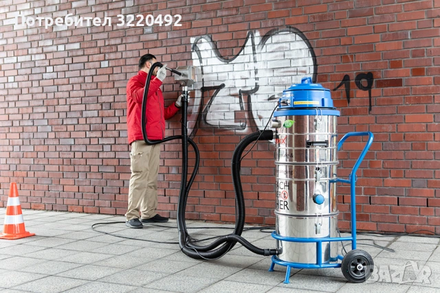 Пясъкоструйна машина Tornado ACS 35 за почистване на графити, снимка 2 - Други инструменти - 53858606