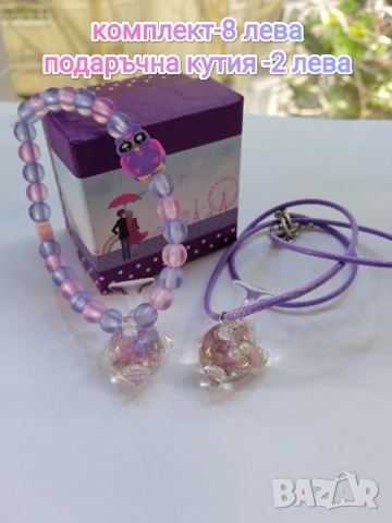 Ръчно изработени гривнички, колиета и обеци, снимка 6 - Колиета, медальони, синджири - 51015827