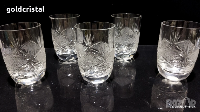 кристални чаши 