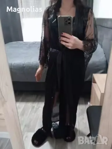 Дамски Халат Полупрозрачни , снимка 13 - Бельо - 47539470