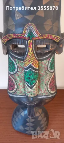 Африкански маски, снимка 4 - Антикварни и старинни предмети - 48123194