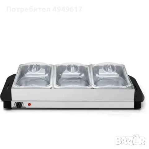 Електрически нагревател за бюфет 2 в 1 - винаги топла храна, снимка 4 - Обзавеждане за заведение - 56090916