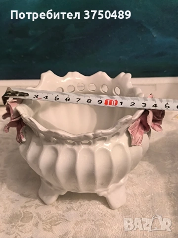 порцеланова кашпа , снимка 8 - Саксии и кашпи - 53434759
