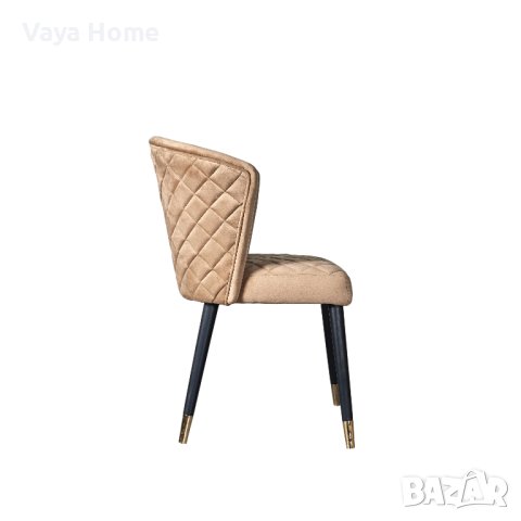 Трапезен стол, Diamante, Бежов, снимка 2 - Столове - 42511008