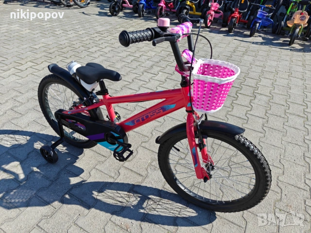 CROSS Алуминиев велосипед 20" DAISY розов, снимка 4 - Велосипеди - 53830568