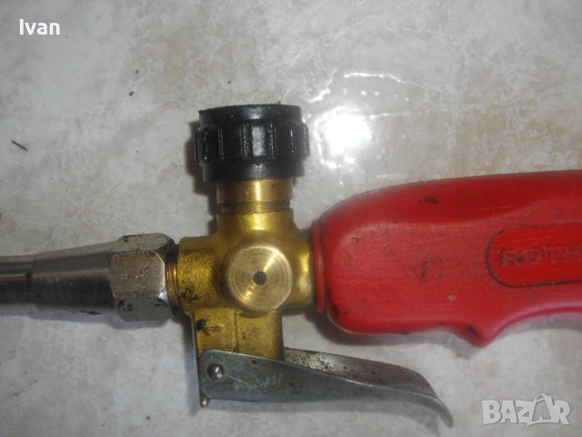 ROTHENBERGER/CFH-Газова Горелка за Покриви и Ремонтни Дейности Хидроизолации-Прафесионална-90см-93см, снимка 7 - Други инструменти - 41061028