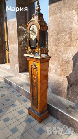 Часовник с постамент 025, снимка 2 - Антикварни и старинни предмети - 51455948