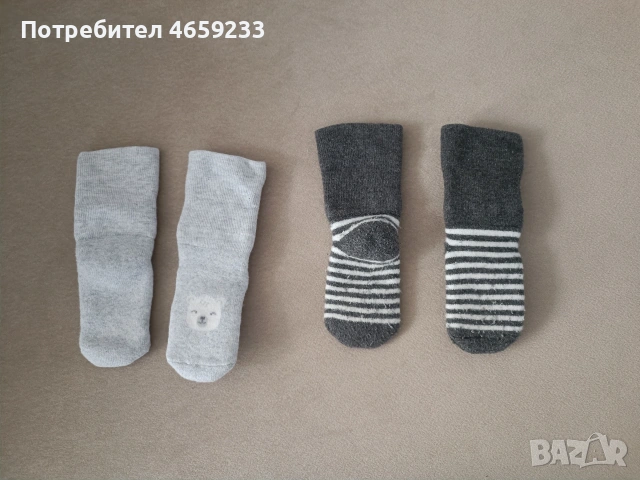 8 чифта чорапи бебешки , снимка 2 - Бебешки чорапи - 53488901