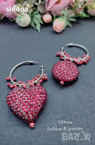 Ръчно изработени обеци by SiDona, снимка 8 - Обеци - 39480630