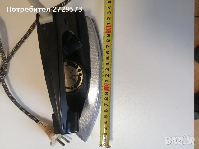 Съветска електрическа ютия СССР - Работеща , снимка 5 - Ютии - 56172366