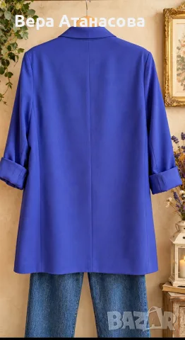 💙 Красиво сако Pieces👜, снимка 2 - Сака - 56314341