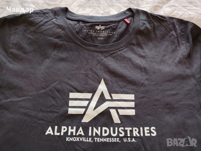 ALPHA INDUSTRIES - тениски, блуза, размер XL/XXL, снимка 13 - Тениски - 55843415
