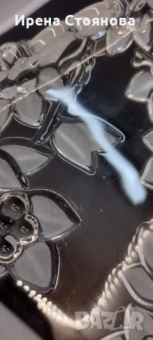 Декоративно плато за сервиране "Carmen", Walther Glas, 1960-1970 г. 

, снимка 3 - Чинии - 48096600